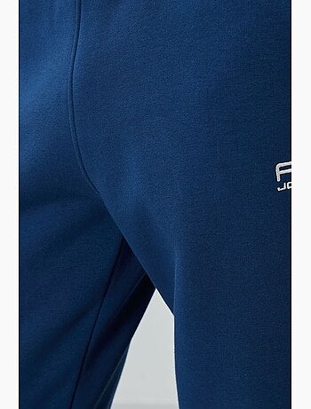 Set da uomo di felpa in pile di cotone e poliestere con sweatshirt e pantaloni tommy