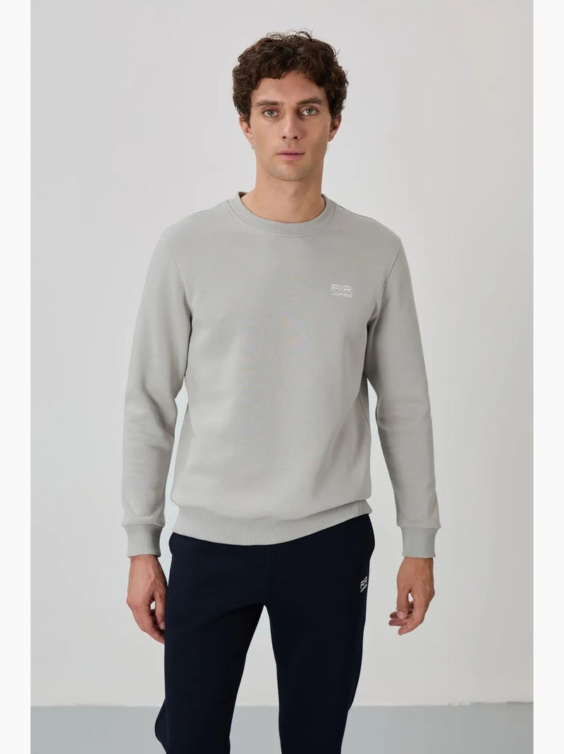 Set da uomo di felpa in pile di cotone e poliestere con sweatshirt e pantaloni tommy Blu marino - Kiabi