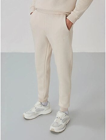 Set da uomo di felpa in pile di cotone e poliestere con sweatshirt e pantaloni tommy