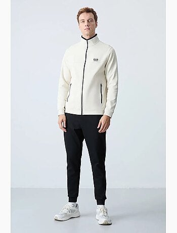 Set da uomo di felpa in pile e pantaloni tommy