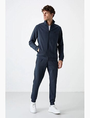 Set da uomo di felpa in pile e pantaloni tommy
