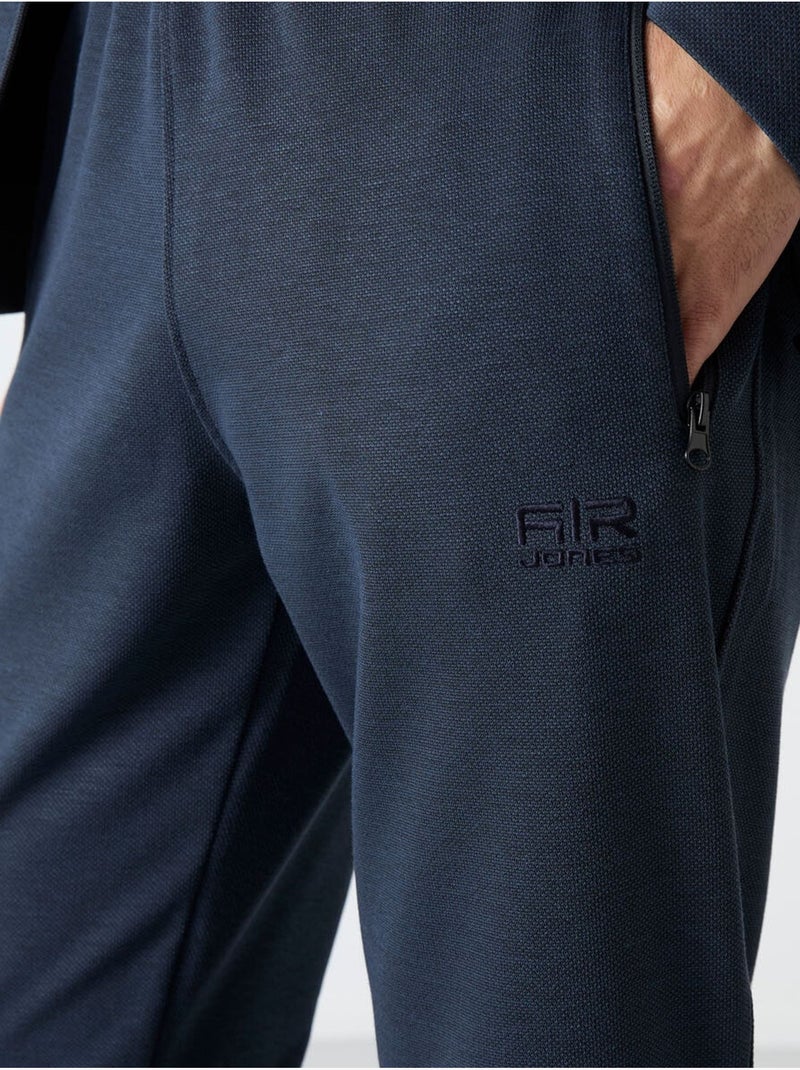 Set da uomo di felpa in pile e pantaloni tommy Blu marino - Kiabi