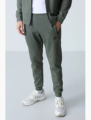 Set da uomo di felpa in pile e pantaloni tommy