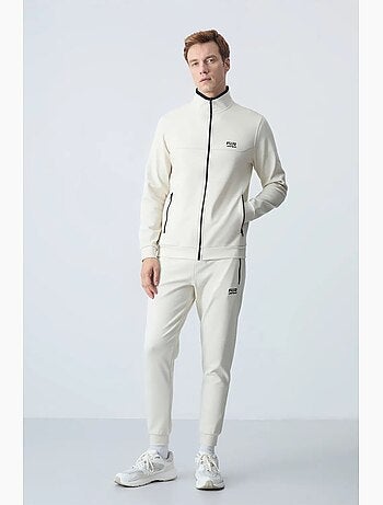 Set da uomo di felpa in pile e pantaloni tommy