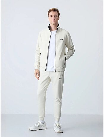Set da uomo di felpa in pile e pantaloni tommy