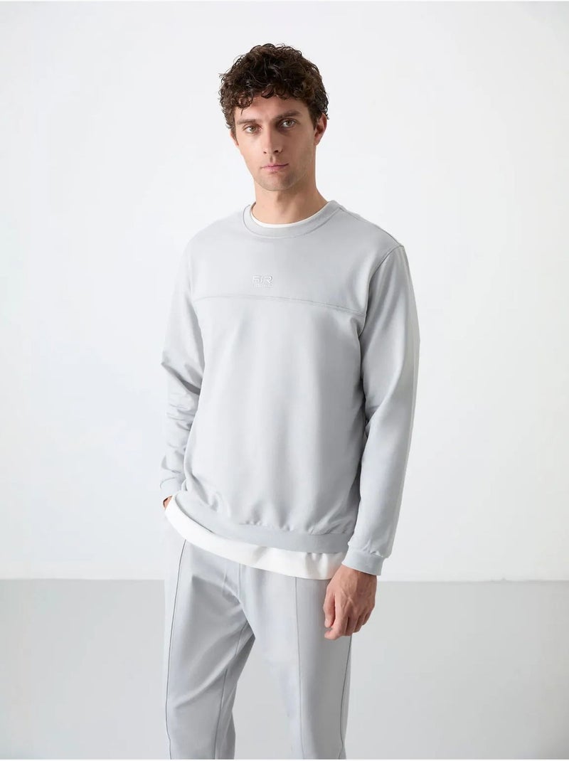 Set da uomo di felpa in pile e pantaloni tommy Grigio chiaro - Kiabi