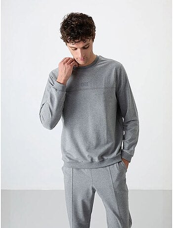 Set da uomo di felpa in pile e pantaloni tommy