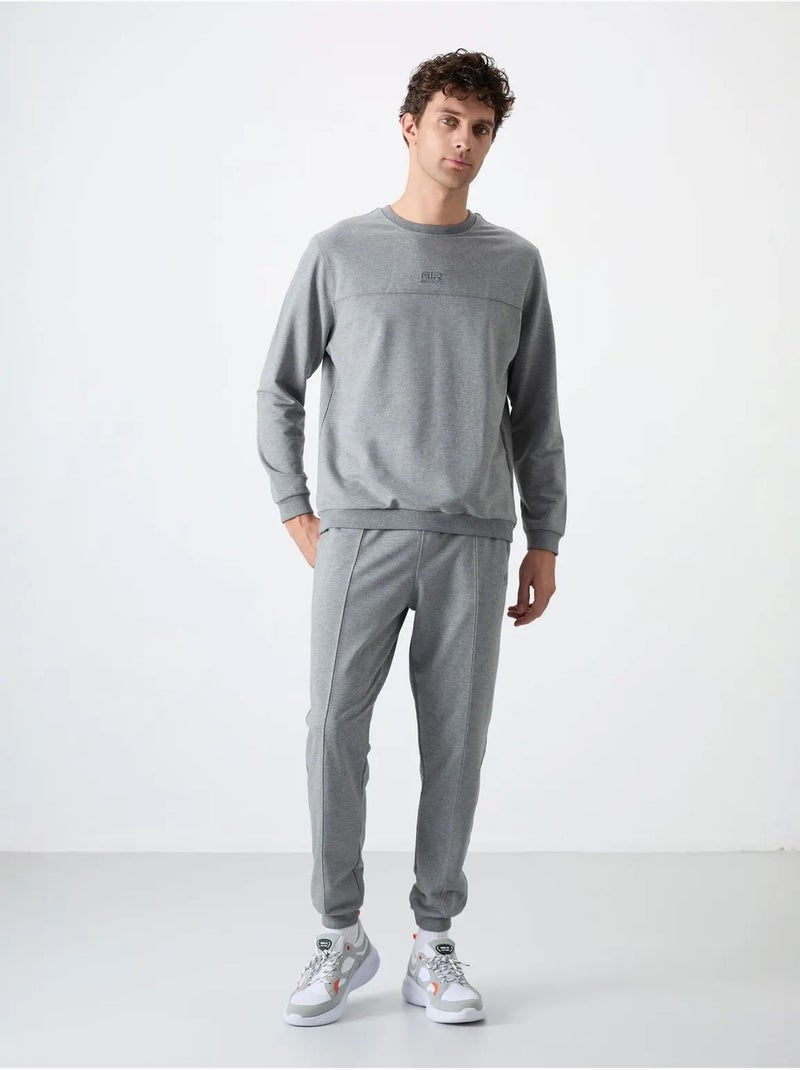 Set da uomo di felpa in pile e pantaloni tommy Grigio - Kiabi