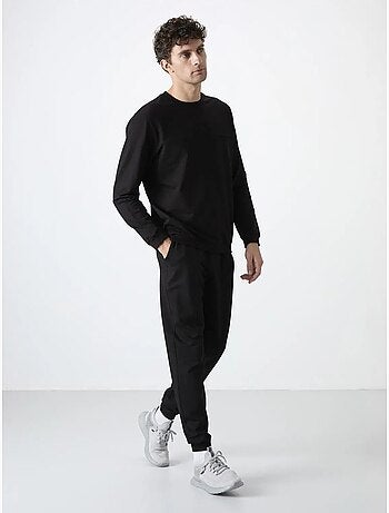Set da uomo di felpa in pile e pantaloni tommy