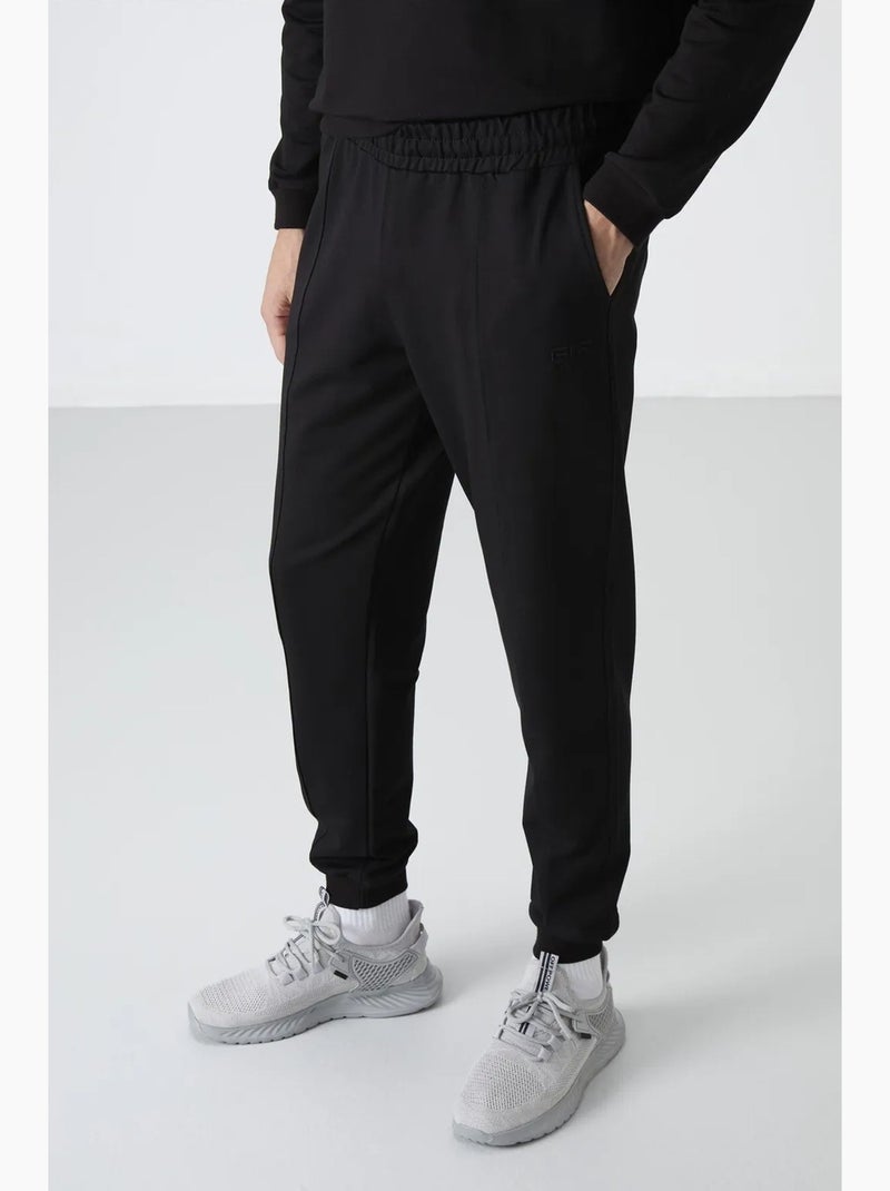 Set da uomo di felpa in pile e pantaloni tommy Nero - Kiabi