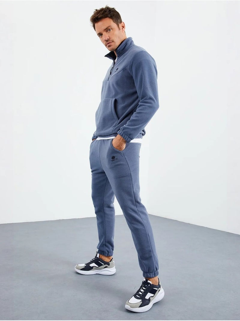 Set da uomo in poliestere con felpa e pantaloni tommy Blu - Kiabi