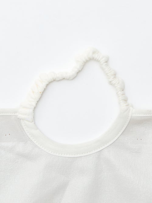 Set de 2 bavaglini con girocollo elasticizzato - Kiabi