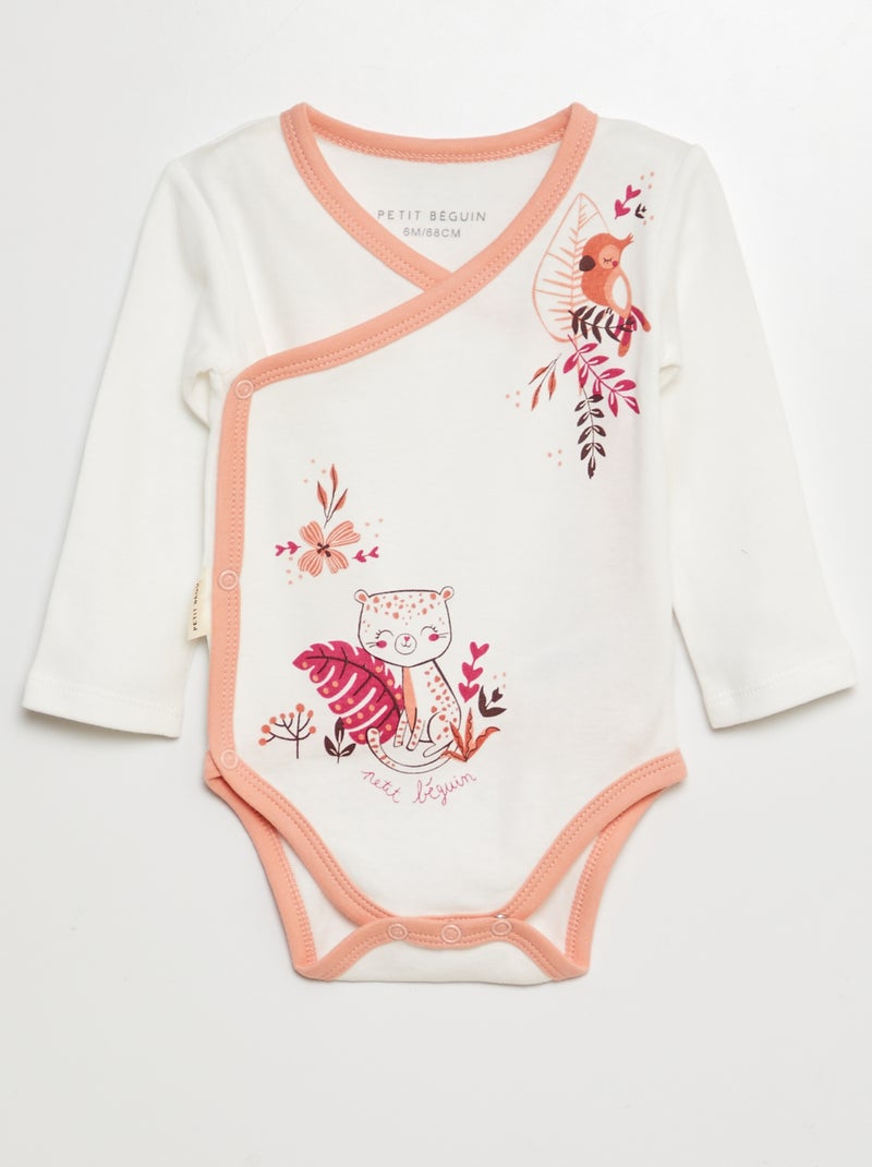 Set de 2 bodies fantasia ROSA - Kiabi