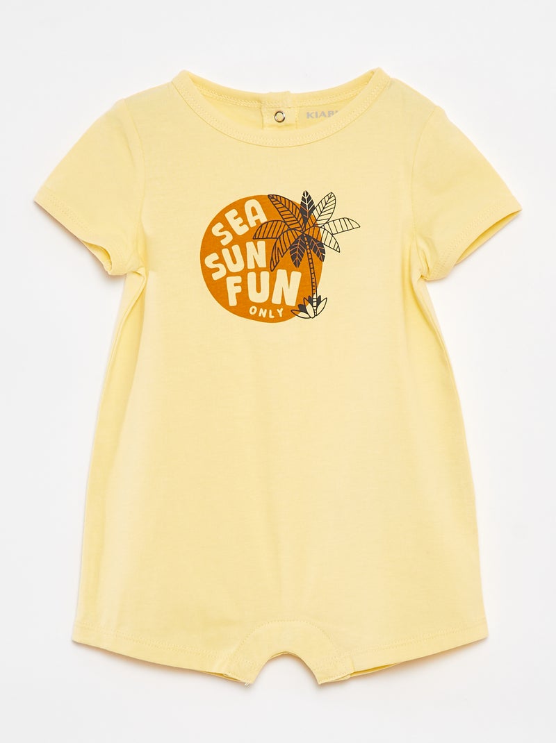 Set de 2 pagliaccetto stampati Bianco - Kiabi