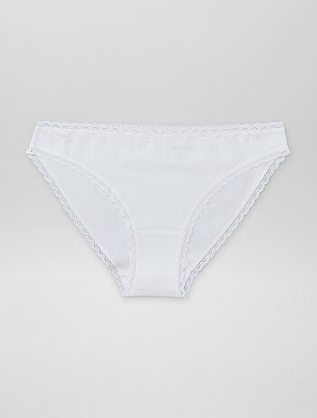 Set de 2 slip en cotone