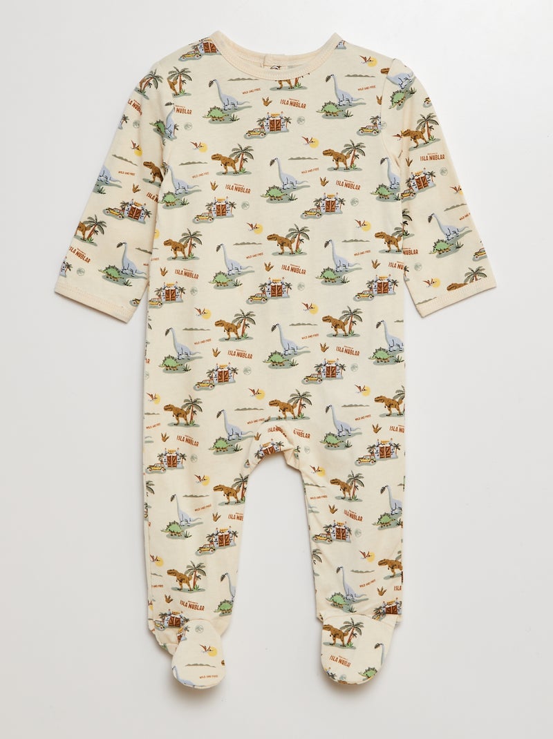 Set de pigiama tutina en jersey - 2 pezzi VERDE - Kiabi