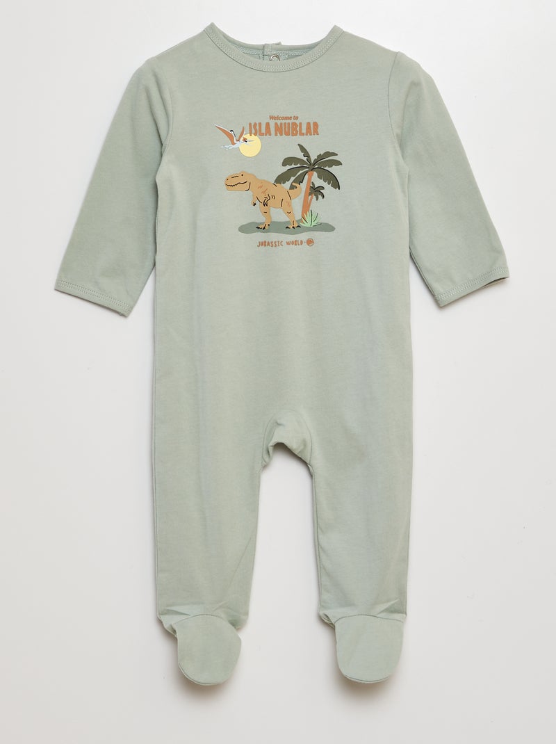 Set de pigiama tutina en jersey - 2 pezzi VERDE - Kiabi