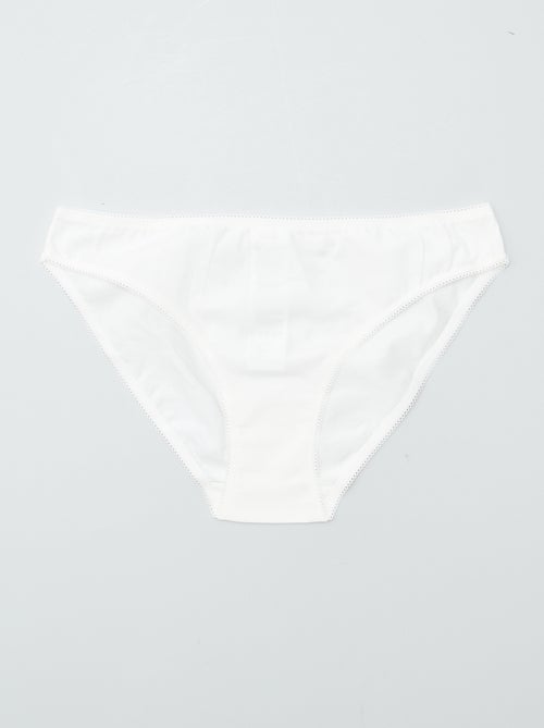 Set de3 slip in cotone - Kiabi