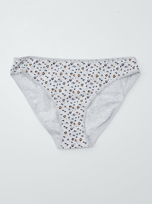 Set de3 slip in cotone - Kiabi