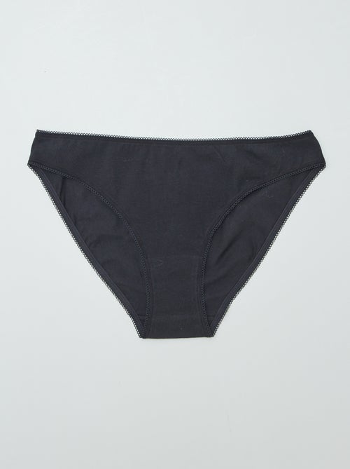 Set de3 slip in cotone - Kiabi