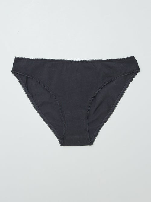 Set de3 slip in cotone - Kiabi