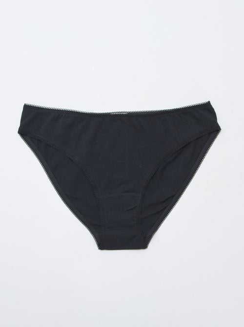 Set de3 slip in cotone - Kiabi