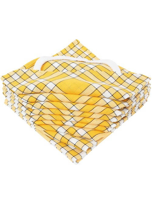 Set di 10 bavaglini in cotone a quadretti Vichy CLEAN - Kiabi Set di 10 bavaglini in cotone a quadretti Vichy CLEAN - Kiabi