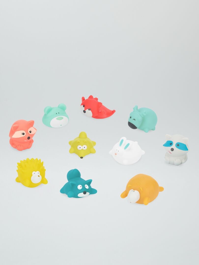 Set di 10 giocattoli da bagno 'Badabulle' multicolore - Kiabi