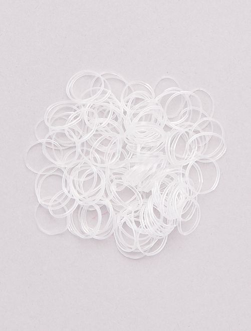Set di 100 elastici trasparenti - Kiabi