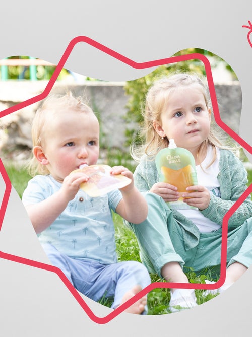 Set di 15 borracce riutilizzabili 'Badabulle' - Kiabi