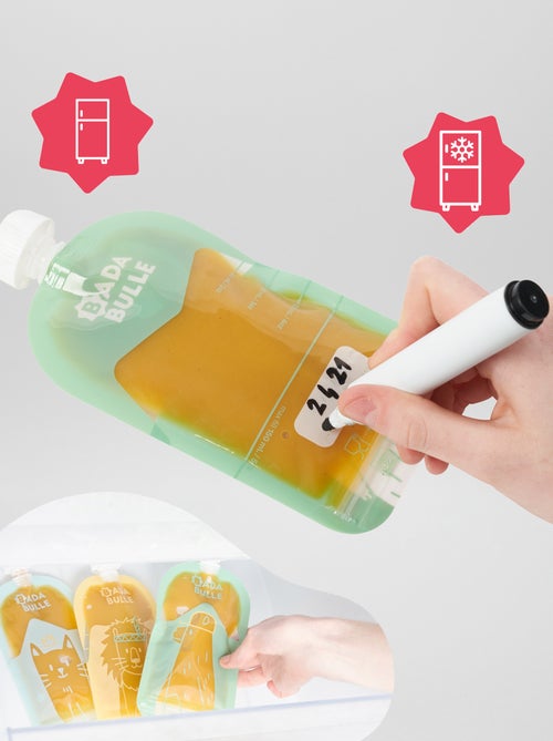 Set di 15 borracce riutilizzabili 'Badabulle' - Kiabi