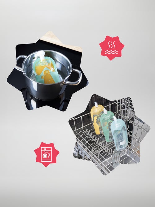 Set di 15 borracce riutilizzabili 'Badabulle' - Kiabi