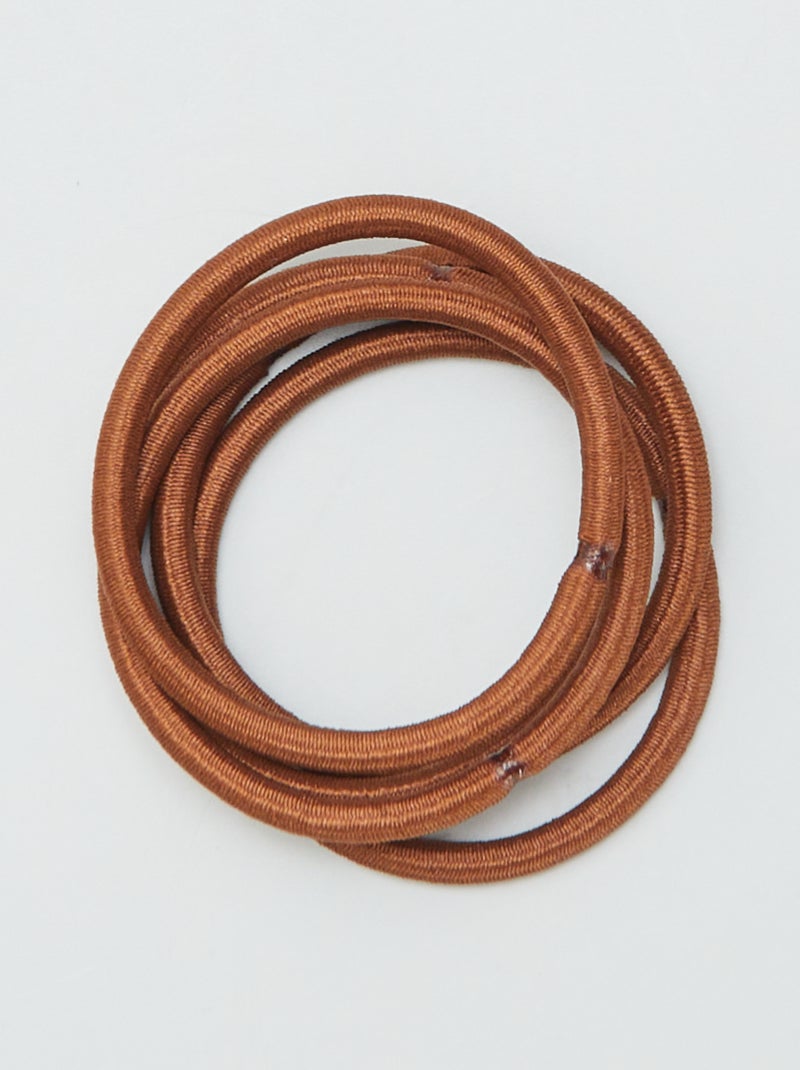 Set di 15 elastici BEIGE - Kiabi
