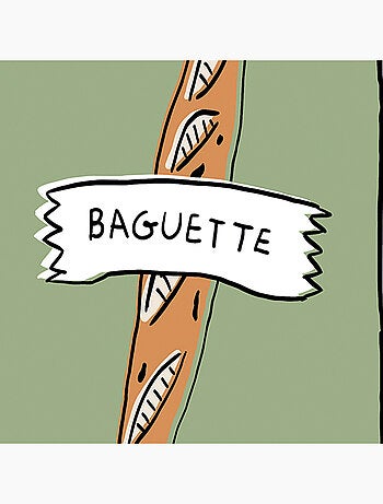Set di 15 tovaglioli baguette