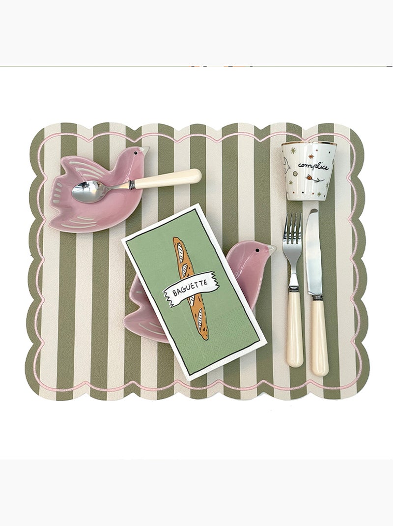 Set di 15 tovaglioli baguette Verde - Kiabi