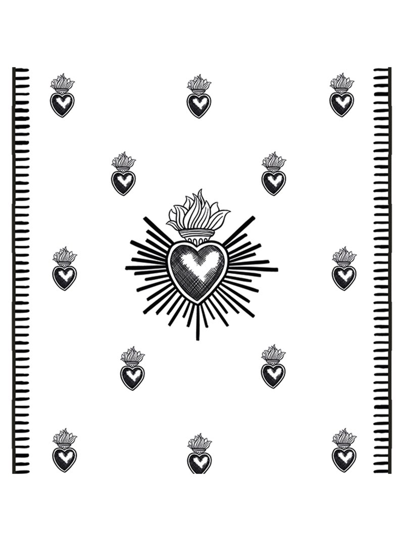 Set di 15 tovaglioli di carta Ex-Voto Nero - Kiabi