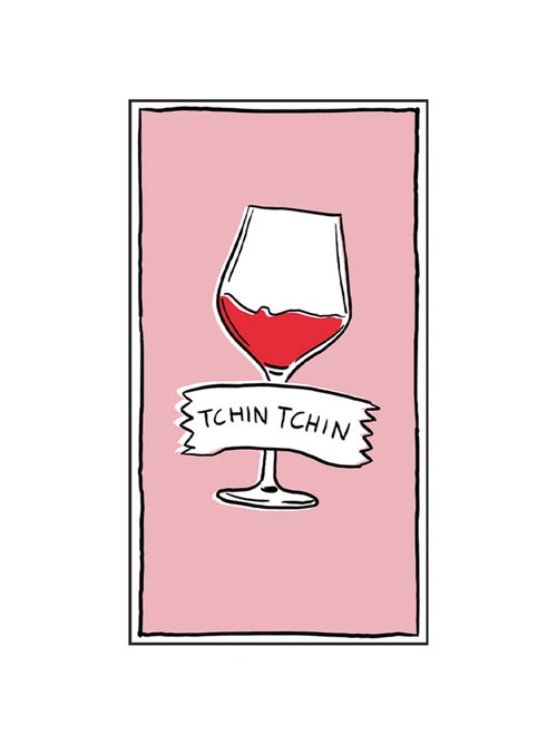 Set di 15 tovaglioli di carta "Tchin Tchin - Kiabi