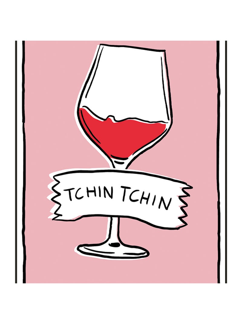 Set di 15 tovaglioli di carta "Tchin Tchin Rosa - Kiabi