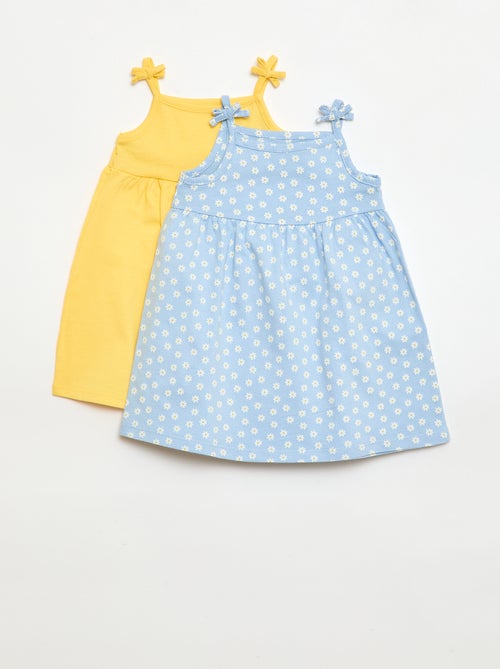 Set di 2 abiti con spalline - Kiabi