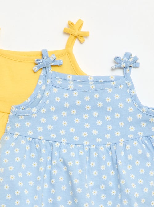 Set di 2 abiti con spalline - Kiabi