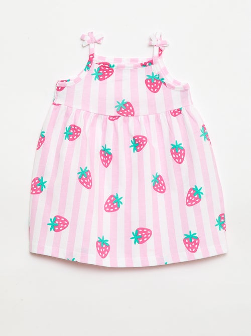 Set di 2 abiti con spalline - Kiabi