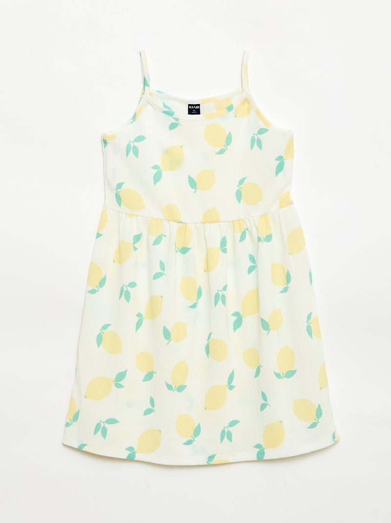 Set di 2 abiti in maglia crêpe Bianco - Kiabi