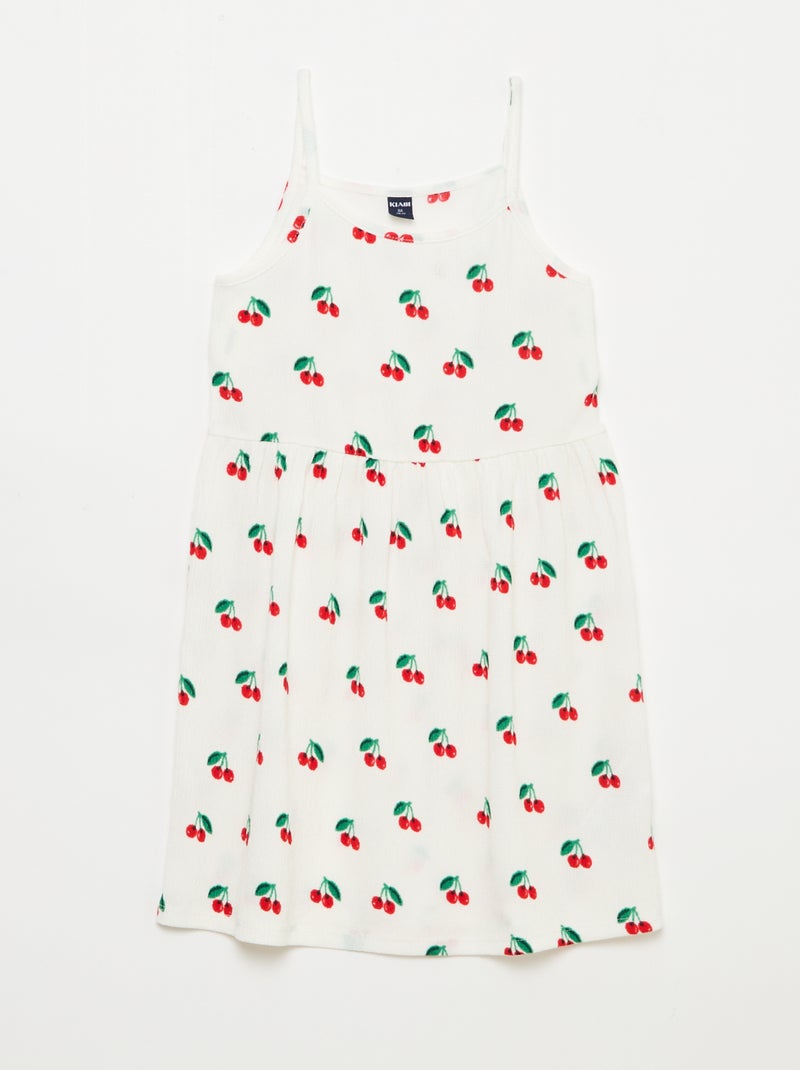 Set di 2 abiti in maglia crêpe Bianco - Kiabi