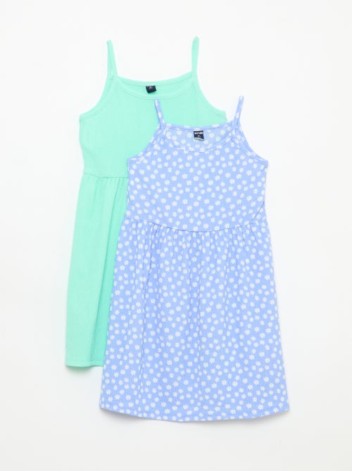 Set di 2 abiti in maglia crêpe - Kiabi