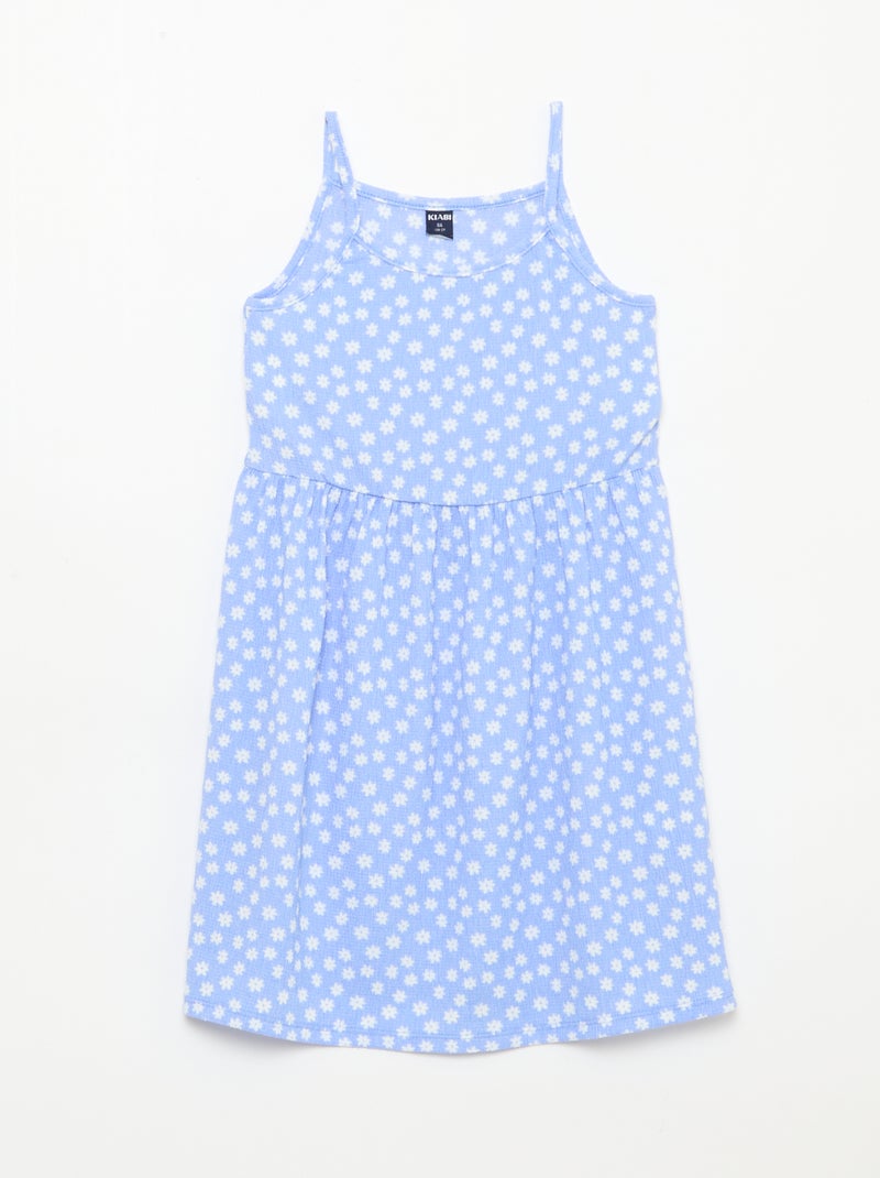 Set di 2 abiti in maglia crêpe Blu - Kiabi