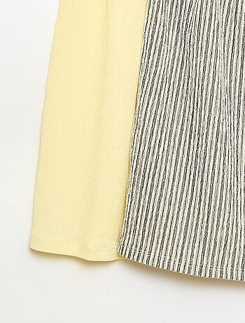 Set di 2 abiti in maglia crêpe