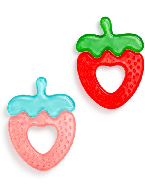 Set di 2 anelli refrigeranti per dentizione alla fragola | bo jungle | bo jungle - Kiabi Set di 2 anelli refrigeranti per dentizione alla fragola | bo jungle | bo jungle - Kiabi