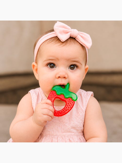 Set di 2 anelli refrigeranti per dentizione alla fragola | bo jungle | bo jungle - Kiabi Set di 2 anelli refrigeranti per dentizione alla fragola | bo jungle | bo jungle - Kiabi
