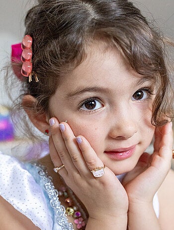 Set di 2 anelli regolabili kitty love | Great Pretenders