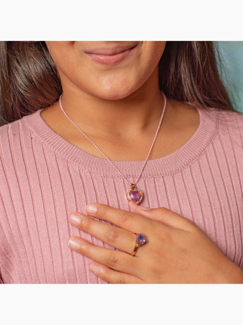 Set di 2 anelli regolabili viola prezioso | Great Pretenders - Kiabi